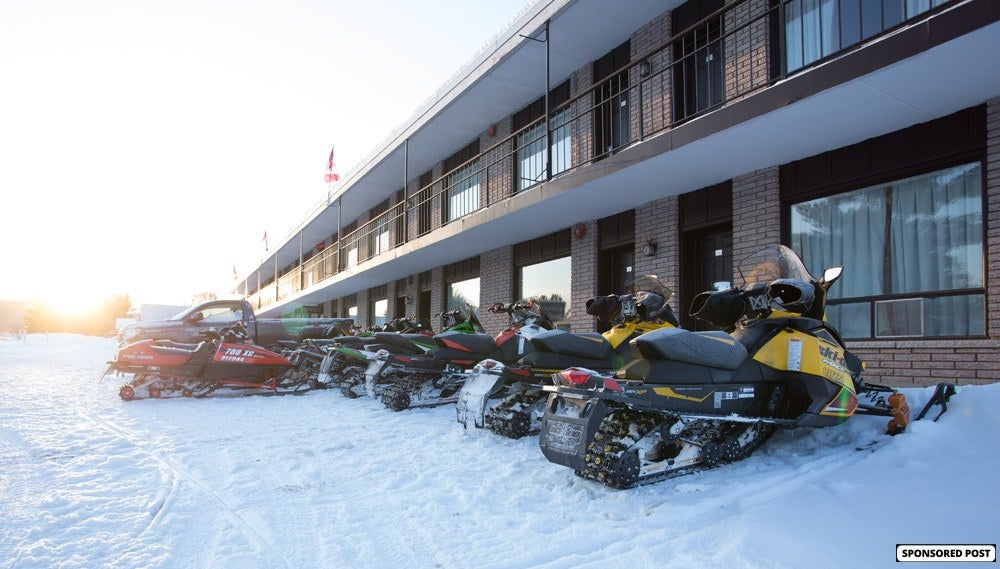 10 Snowmobile-Friendly Places to Stay in Northern Ontario